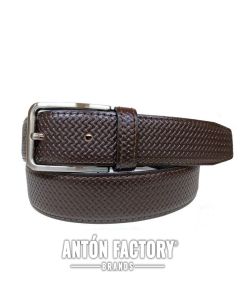 Emilio Faraoni Cinturón Hombre Cuero Liso 30 mm Ref: 5339