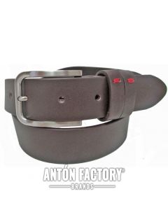 Emilio Faraoni Cinturón Hombre Cuero Liso Abatanado 35 mm Ref: 5432