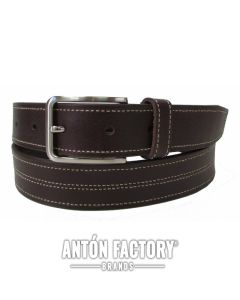 Emilio Faraoni Cinturón Hombre Cuero Liso Abatanado 35 mm Ref: 5025