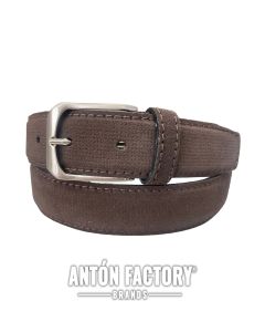 Emilio Faraoni Cinturón Hombre Cuero Serraje 40 mm Ref: 5880