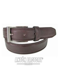 Emilio Faraoni Cinturón Hombre Cuero Liso Abatanado 35 mm Ref: 4993