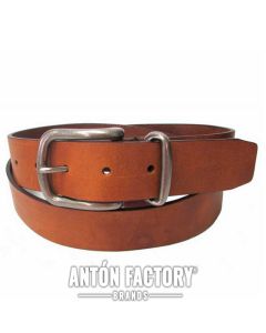 Emilio Faraoni Cinturón Hombre Cuero Liso Abatanado 35 mm Ref: 5025