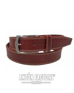 Emilio Faraoni Cinturón Hombre Cuero Liso Abatanado 35 mm Ref: 5009