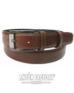 Emilio Faraoni Cinturón Cuero Liso 30 mm Ref: 4643