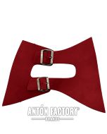 Corte Sandalia Bios Corcho Cuero Arizona Color Rouge