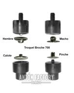 Troquel Broche Presión 700